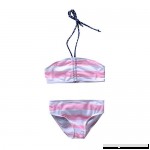Occitop Baby Girls Swimsuit Bikini Set Wrap Chest Striped Beach Halter Swimwear  B07QF7PL7G